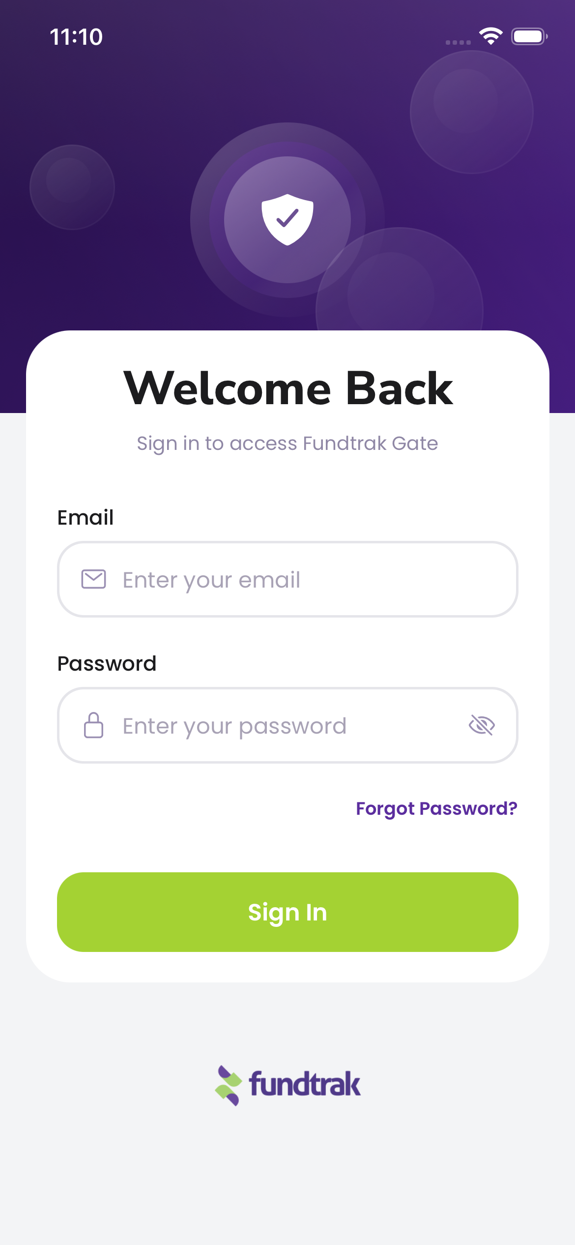 FundTrak Gate Smart Campus Security Dashboard